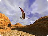 3D Canyon Flight Screen Saver