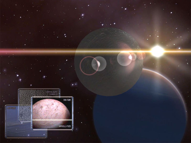 Neptune Observation 3D Screensaver screen shot
