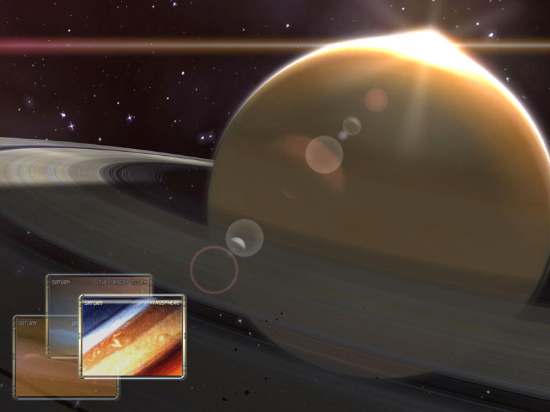Saturn Observation 3D Screensaver screenshot