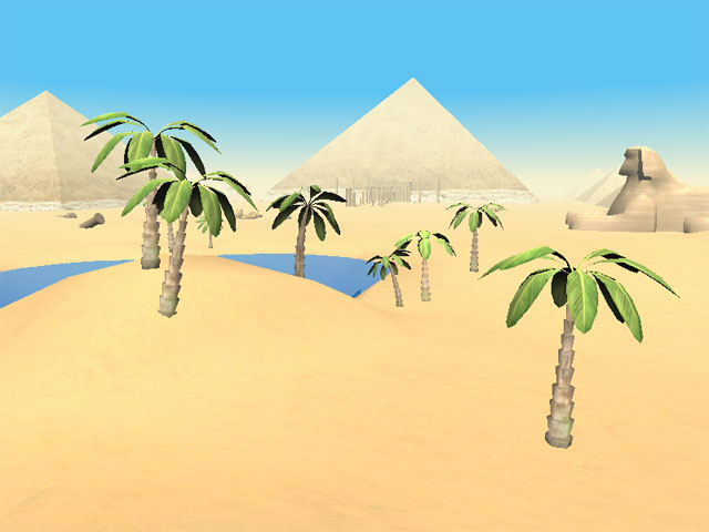 The Pyramids of Egypt 3D Screensaver