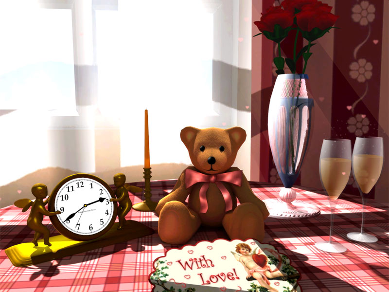 Saint Valentine's 3D Screensaver