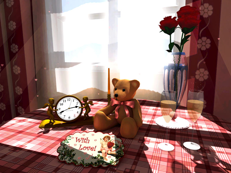 Saint Valentine's 3D Screensaver