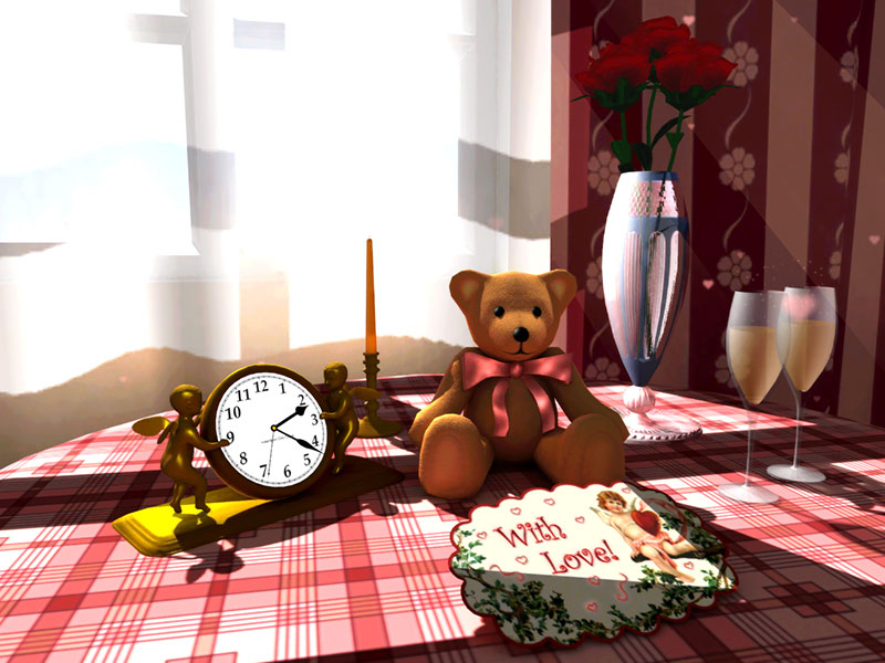 Saint Valentine's 3D Screensaver