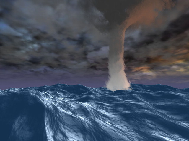 Tornado SeaStorm 3D Screensaver