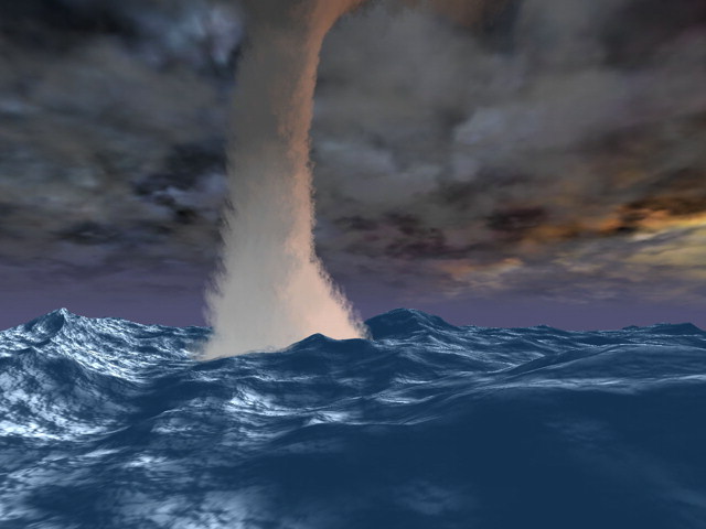 Tornado SeaStorm 3D Screensaver