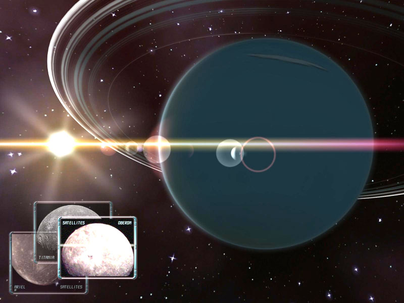 Uranus 3D Space Survey Screensaver