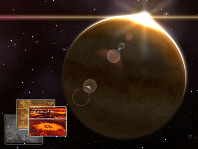 Venus 3D Space Survey Screensaver