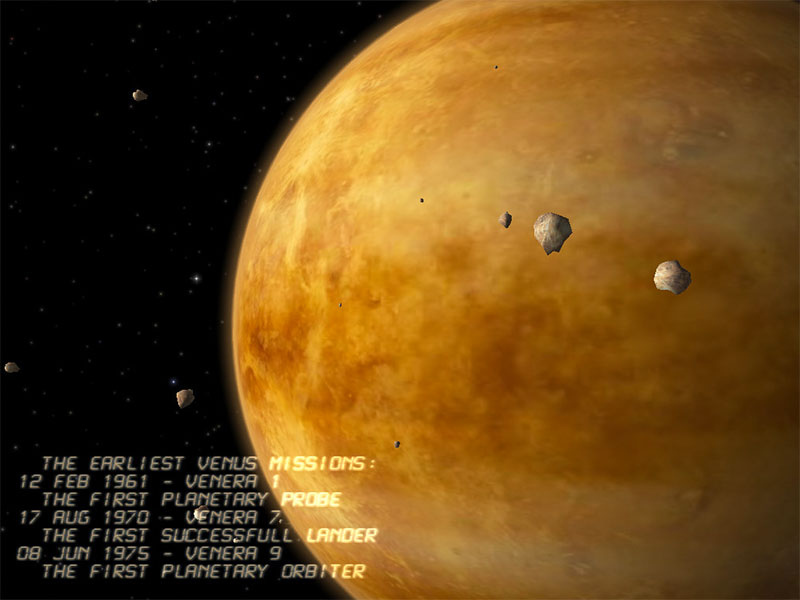 Venus Observation 3D for Mac OS X Screensaver