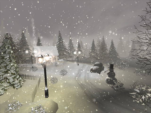 Winter 3D Screensaver